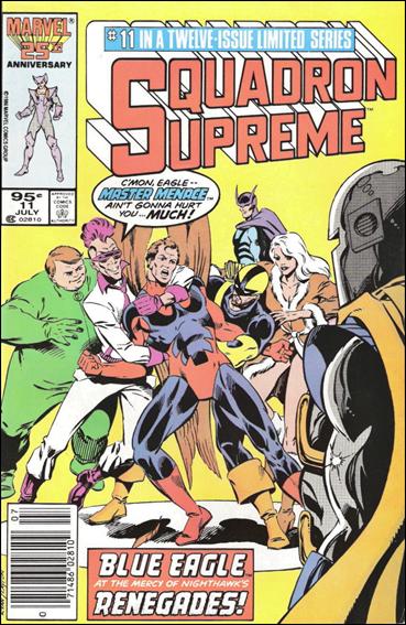 Squadron Supreme (1985) issue 11-B Canadian Price Cover