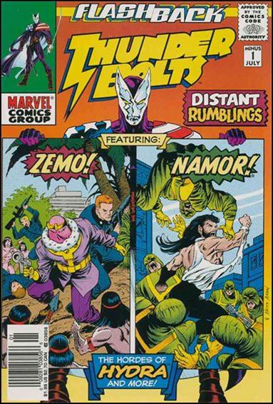 Thunderbolts (1997) issue -1-B Newsstand Edition / Price Variant