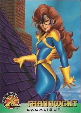 1996 Fleer X-Men Wal-Mart (Base Set) card 28 Shadowcat