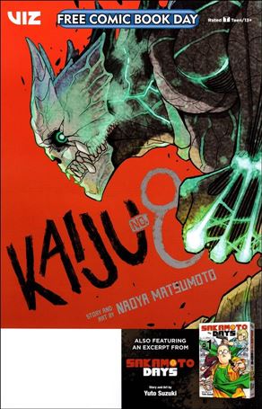 Kaiju No. 8 / Sakamoto Days Free Comic Book Day 2022 Edition Cover Image 1
