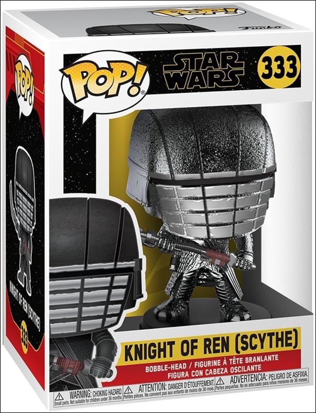 POP! Star Wars figure 333-B Knight of Ren (Scythe) (Chrome)