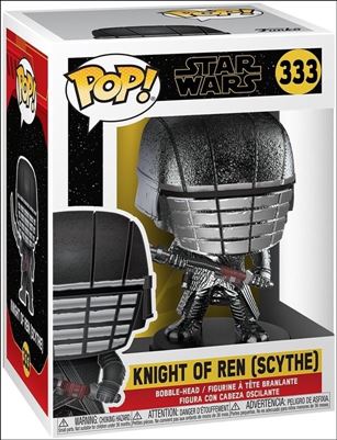 POP! Star Wars figure 333-B Knight of Ren (Scythe) (Chrome)