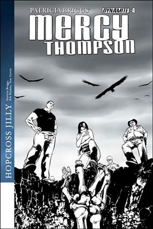 Mercy Thompson issue 4-B 1:10 Black & White Cover