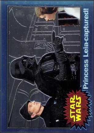 Star Wars Chrome Archives (Base Set) card 3 Princess Leia-captured!