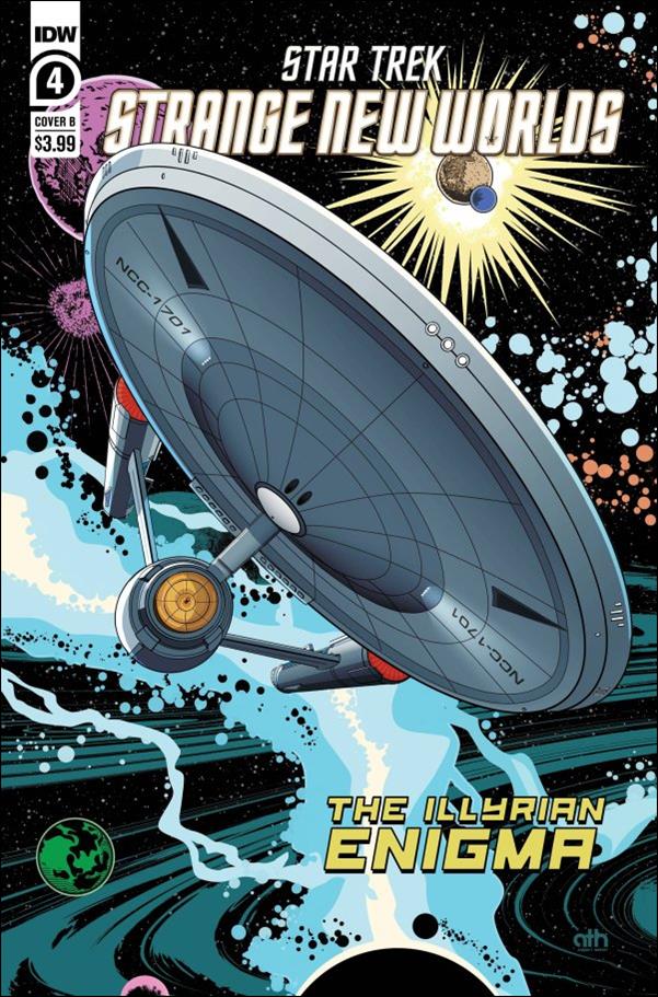 Star Trek: Strange New Worlds - Illyrian Enigma issue 4-B Aaron Harvey Cover