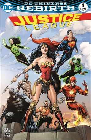 Justice League (2016) issue 1-M Gary Frank Fried Pie Standard Cover