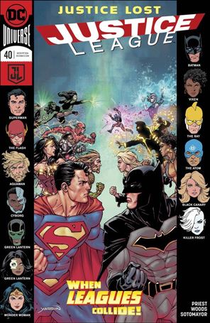 Justice League (2016) issue 40 David Yardin Cover
