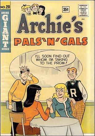 Archie's Pals 'n Gals issue 20-B 35 Cent Cover