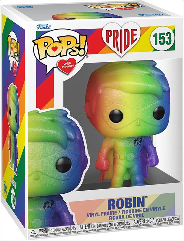 POP! Heroes figure 153-B Robin (Pride)