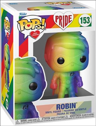 POP! Heroes figure 153-B Robin (Pride)