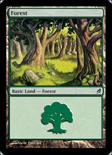 Magic the Gathering: Lorwyn (Base Set) card 300 Forest