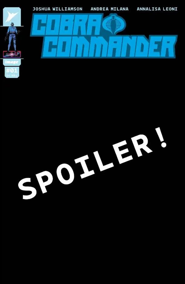 Cobra Commander (2024) issue 1-F JonBoy Meyers 1:100 Foil Spoiler Cover