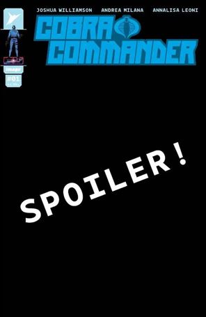 Cobra Commander (2024) issue 1-F JonBoy Meyers 1:100 Foil Spoiler Cover