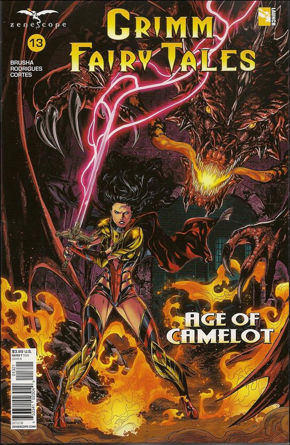 Grimm Fairy Tales (2016) issue 13-B Caanan White Cover 