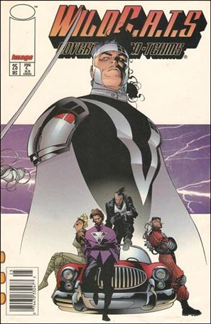 WildC.A.T.s: Covert Action Teams issue 25-B Newstand Edition / Price Variant