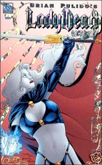 Brian Pulido's Lady Death: Sacrilege issue 1-K Prism Foil Cover