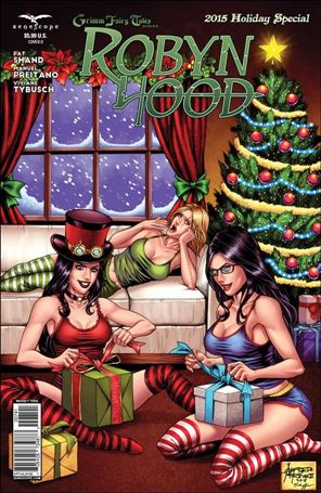 Robyn Hood 2015 Holiday Special issue nn-D Alfredo Reyes Cover