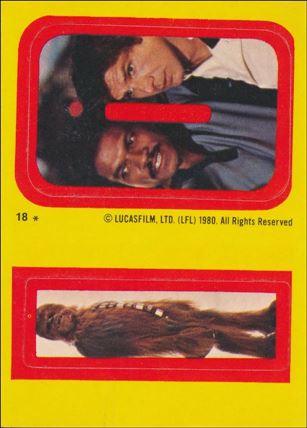 Star Wars: The Empire Strikes Back: Series 1 (Sticker Set) Cover Image 1