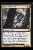 Magic the Gathering: Ravnica (Base Set)  card 203 Dimir Infiltrator