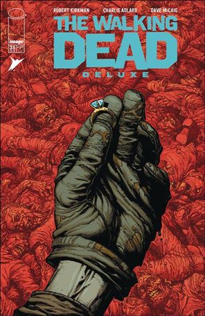 Walking Dead Deluxe issue 35 David Finch Cover