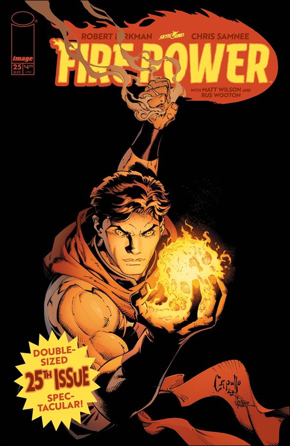 Fire Power issue 25-B Greg Capullo Cover