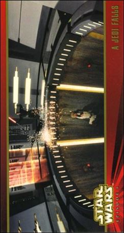 Star Wars: Episode I Widevision: Series 1 (Base Set) card 79 Inside the Podrace Hangar