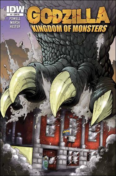 Godzilla: Kingdom of Monsters issue 1-OJ Strange Adventures (Halifax) Cover 1/500