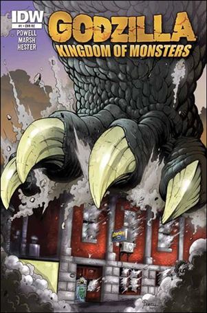 Godzilla: Kingdom of Monsters issue 1-OJ Strange Adventures (Halifax) Cover 1/500
