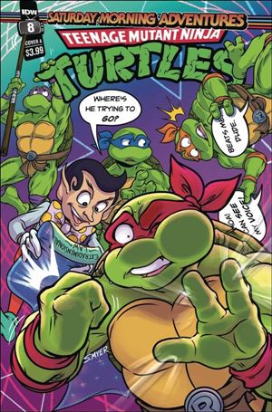Teenage Mutant Ninja Turtles: Saturday Morning Adventures Continued issue 8 Sarah Myer Cover