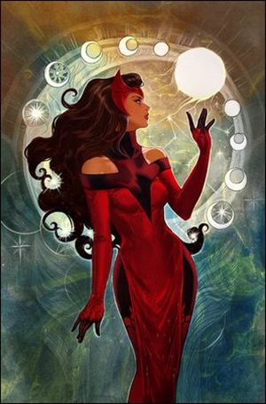 Vision & the Scarlet Witch (2025) issue 3-D Lesley 'Leirix' Li Virgin 1:100 Cover