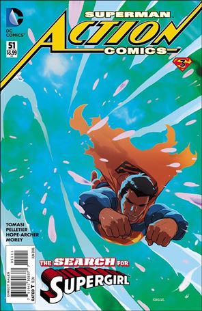 Action Comics (2011) issue 51 Karl Kerschl Cover