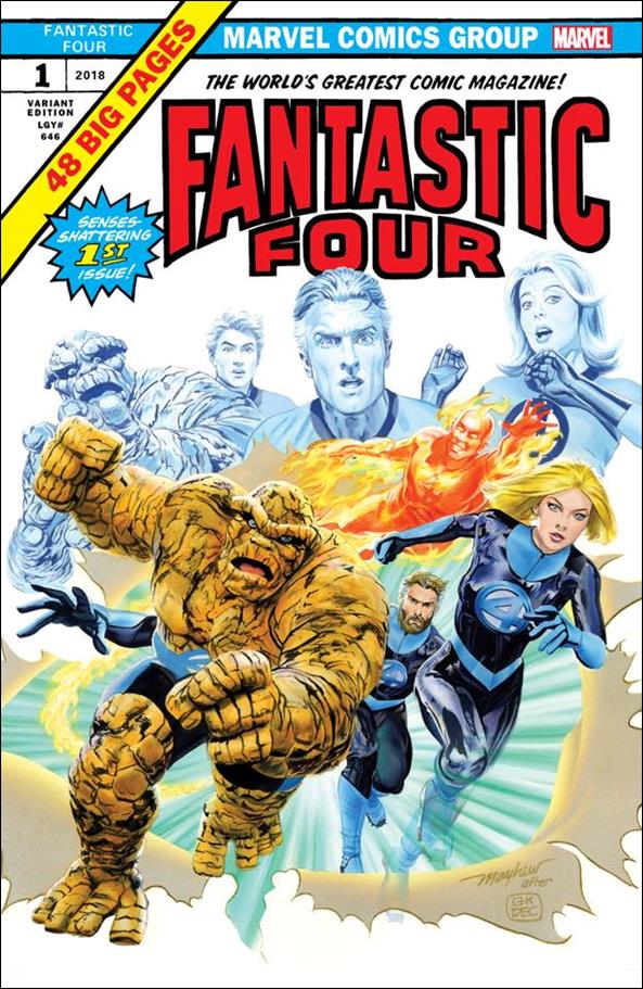 Fantastic Four (2018) issue 1-U Mike Mayhew Gotham Central Cover