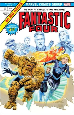 Fantastic Four (2018) issue 1-U Mike Mayhew Gotham Central Cover