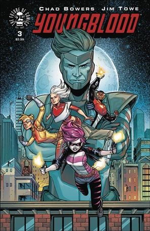 Youngblood (2017) issue 3 Jim Towe Cover