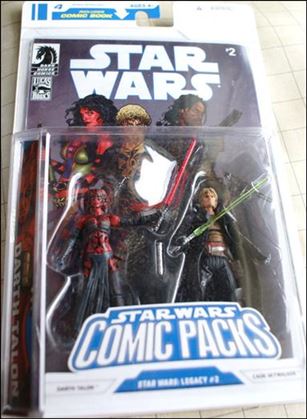 Star Wars: Legacy Collection Comic Packs (2008) figure 4 Darth Talon & Cade Skywalker
