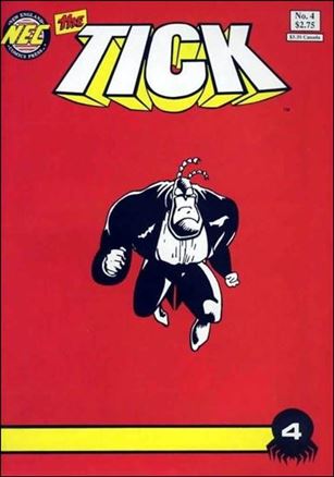 Tick (1988) issue 4-C Red Test Cover (3rd Printing)