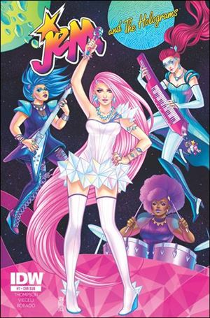 Jem and the Holograms issue 7-B Jen Bartel Subscription Cover