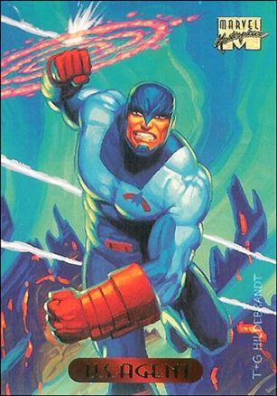 1994 Marvel Masterpieces (Base Set) card 129 U.S.Agent
