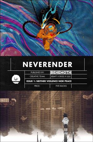 Neverender issue 1-D White Logo Cover