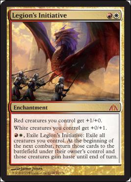 Magic the Gathering: Dragon's Maze (Base Set) card 81 Legion's Initiative
