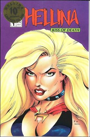 Hellina: Kiss of Death issue 1-I 10th Anniversary 1/300