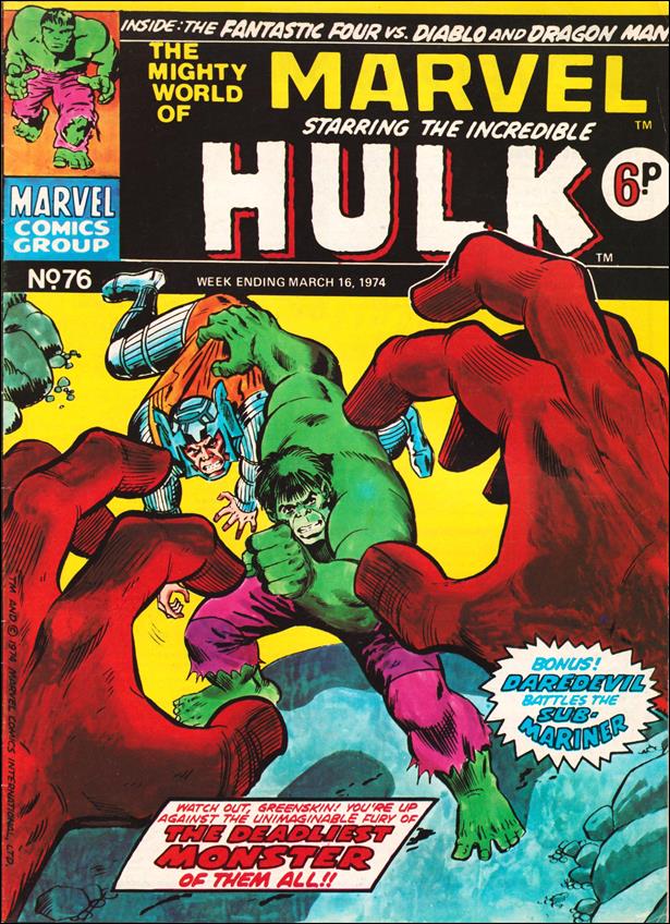 Mighty World of Marvel (UK) (1972) issue 76