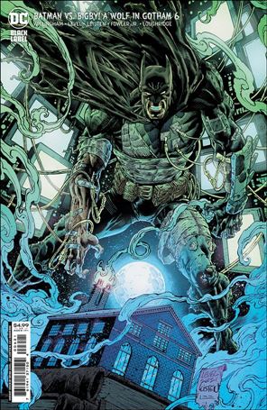 Batman vs Bigby! A Wolf in Gotham issue 6-B Brian Level Cardstock Cover
