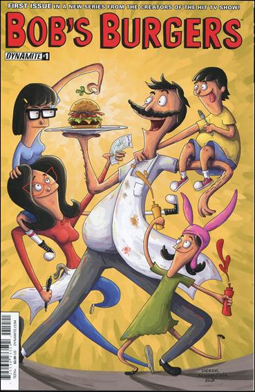Bob's Burgers (2015) issue 1-B Derek Shroeder "Order Up" Cover