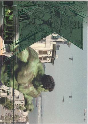 Hulk Film and Comic Cards (Base Set) card 78 First Battle