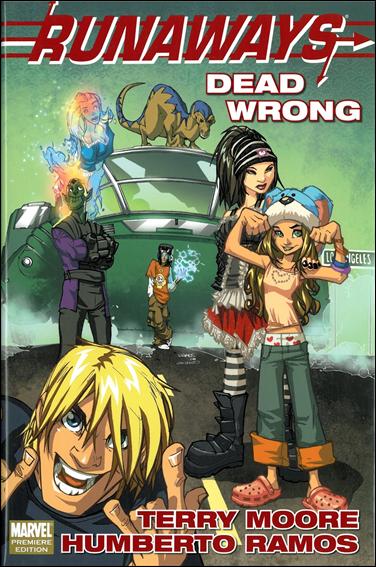 Runaways: Dead Wrong issue nn Direct Market Dust Jacket