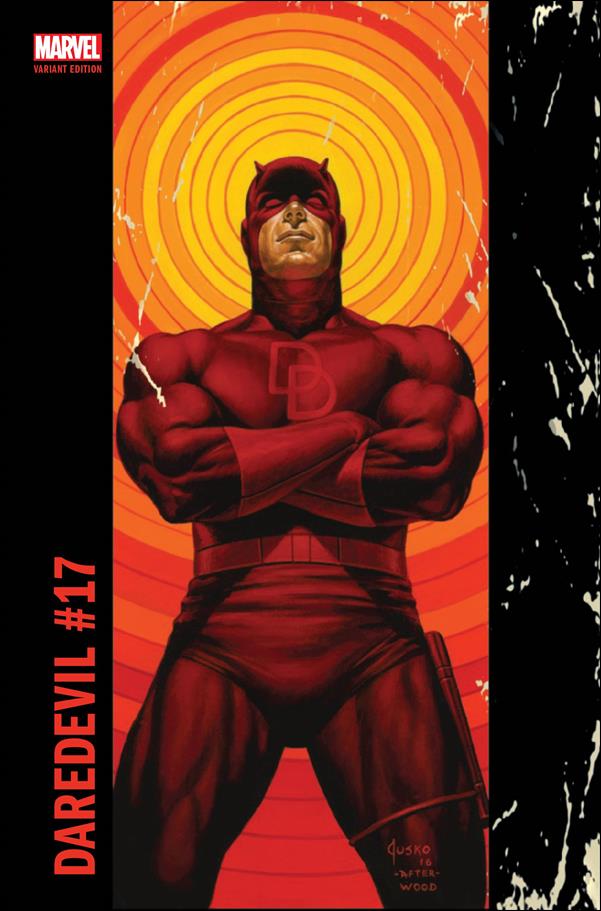 Daredevil (2016) issue 17-B Joe Jusko Corner Box Cover