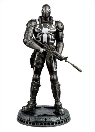 Marvel Chess Collection (UK)  item 75 Agent Venom (White Pawn)