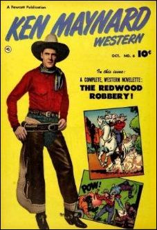 Ken Maynard Western issue 6 Photo Cover