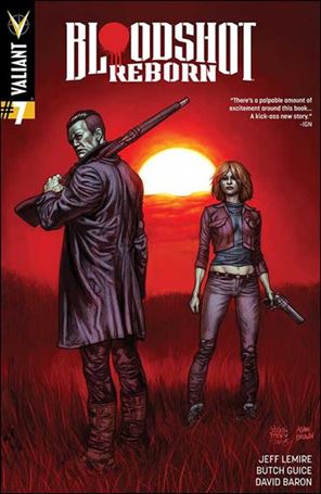 Bloodshot Reborn issue 7-B Glenn Fabry Cover